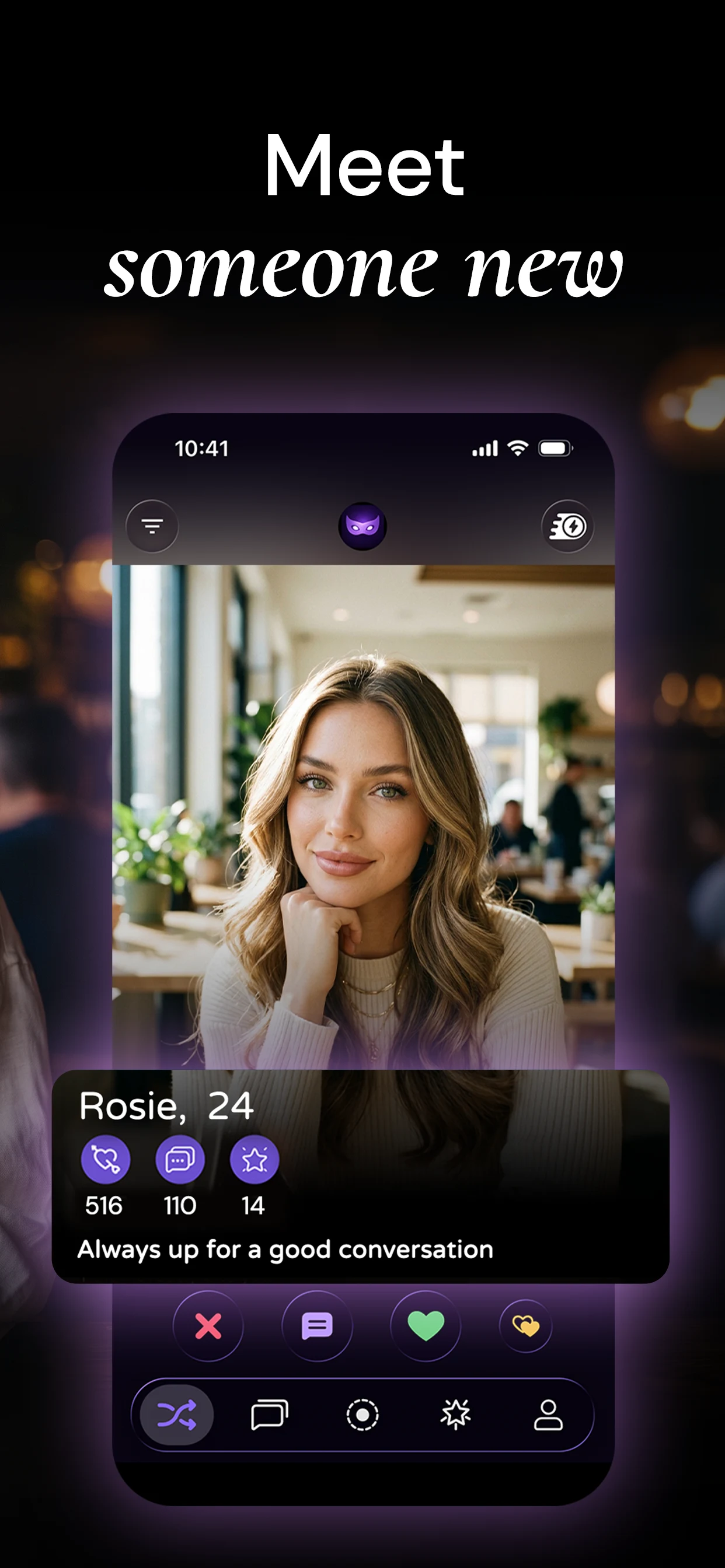 Poemia: Anonymous Chat & Match screenshot
