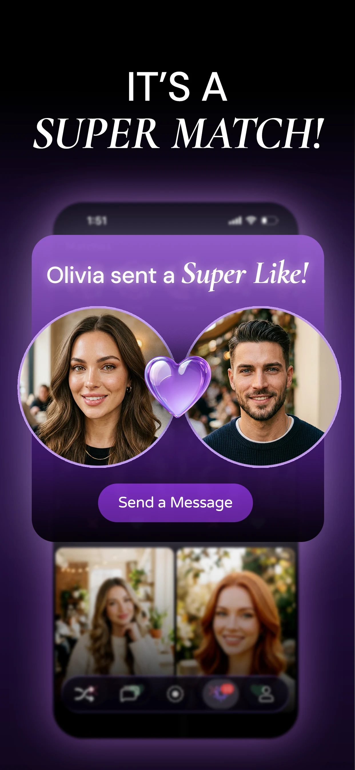 Poemia: Anonymous Chat & Match screenshot